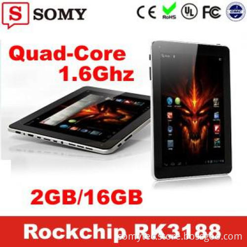 Newly High Retina Display 1.6Ghz quad-core cpu rockchip tablets
